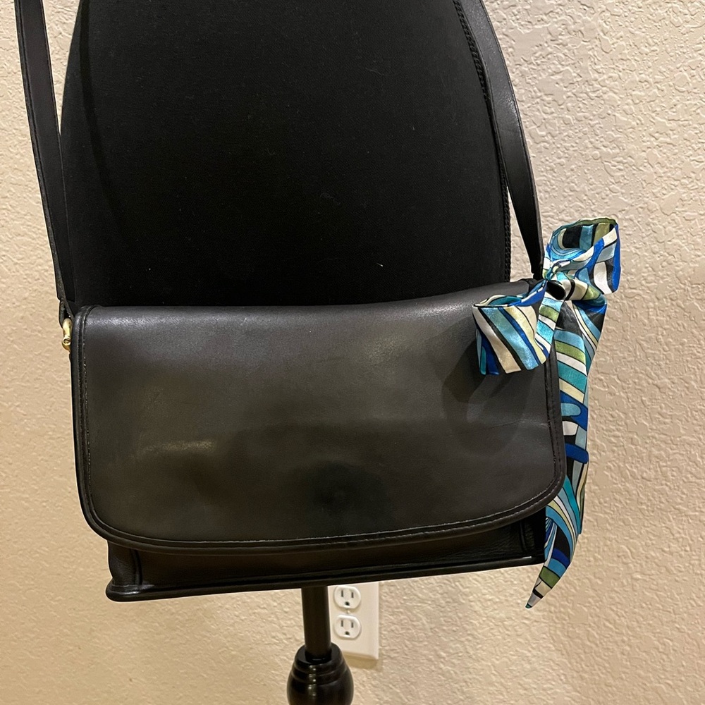 Vintage Coach Curtis - very rare style - Willis D-ring, pockets like a city bag